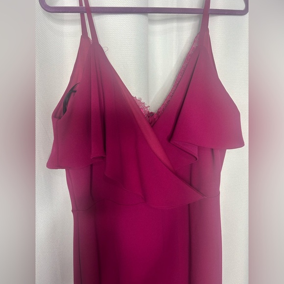 NWOT Fashionnova Magenta Jumpsuit - Picture 5 of 9